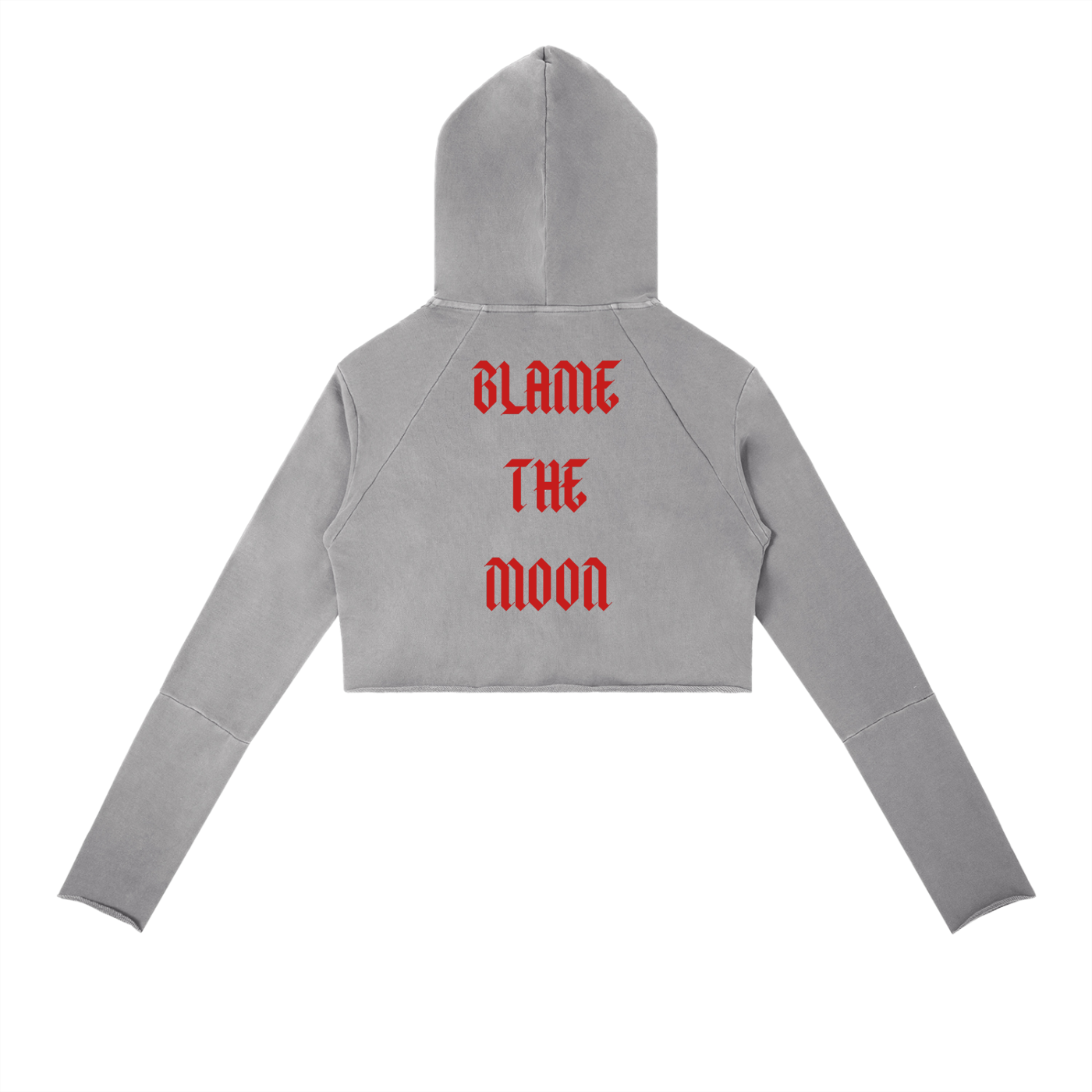 Vintage Washed Raw Edge Hoodie