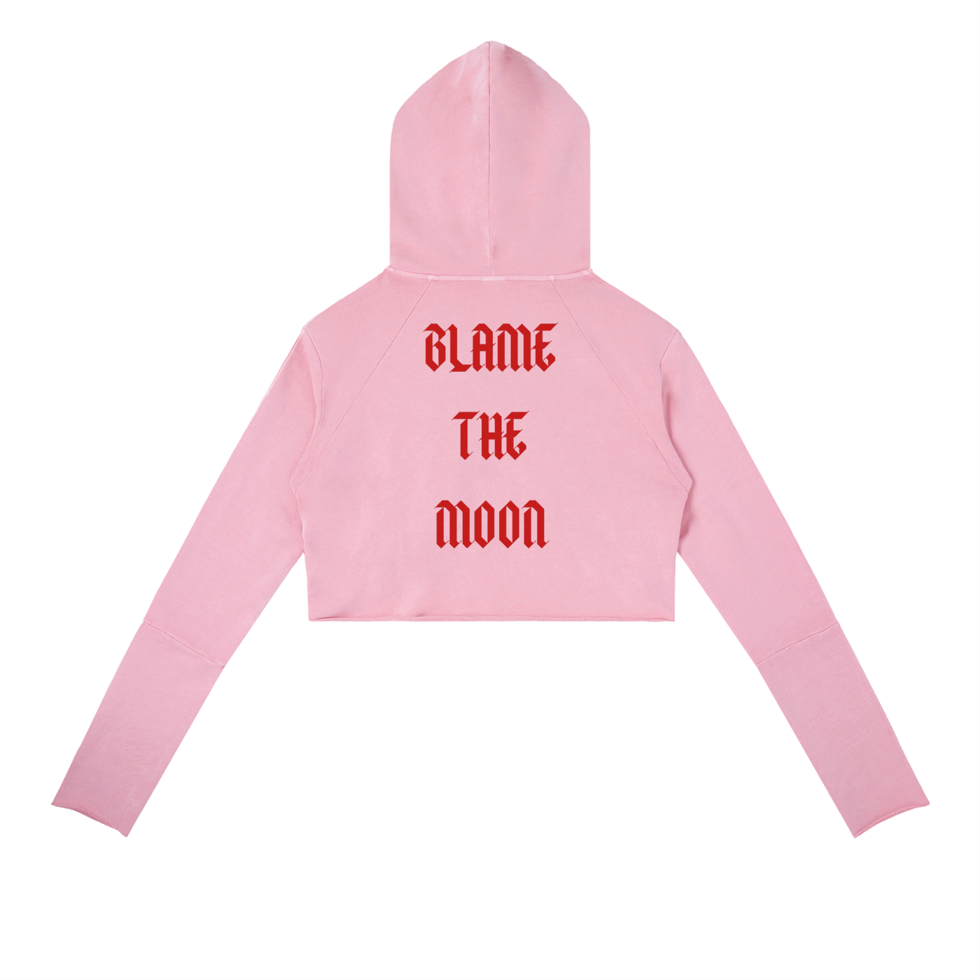 Vintage Washed Raw Edge Hoodie
